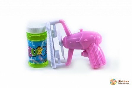 Пистолет для мыльных пузырей электрический