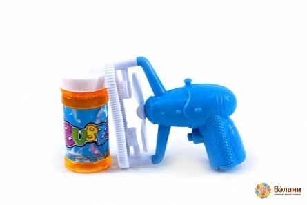 Пистолет для мыльных пузырей электрический