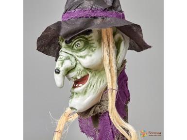 Подвеска на Halloween "Голова ведьмы"