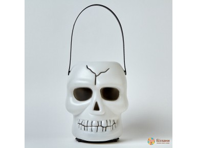 Череп декоративный "Ghost" с подсветкой