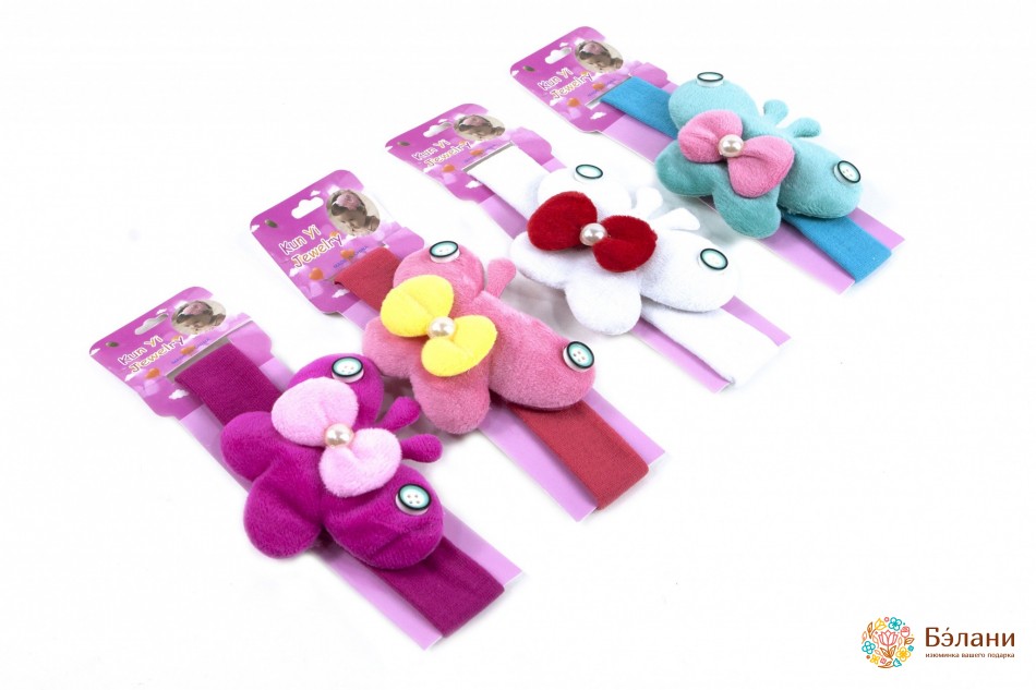 Пов'язка дитяча з композицією "Метелик"