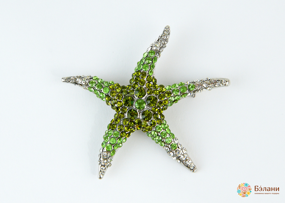 Брошь "Морская звезда"