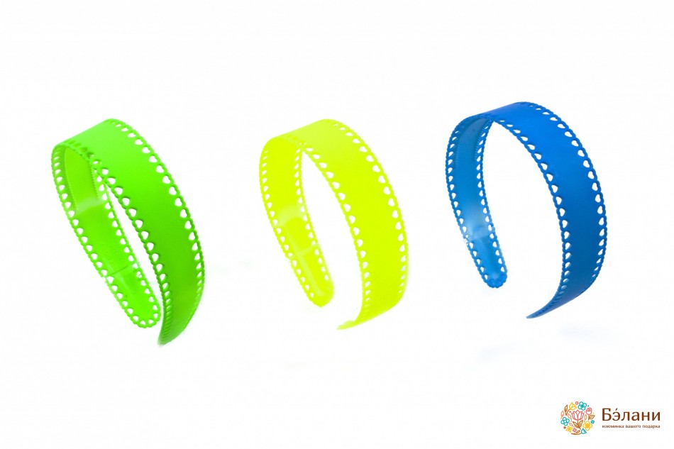 Обруч яскравий матовий "Perforation" L