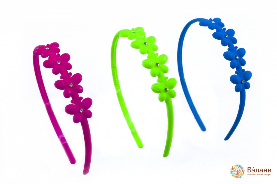 Обруч яскравий матовий "Butterflies"