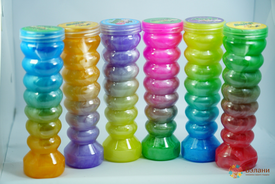 Слайм "Перламутровая радуга»