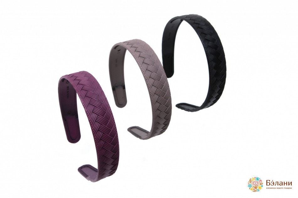 Обруч широкий "Plait"