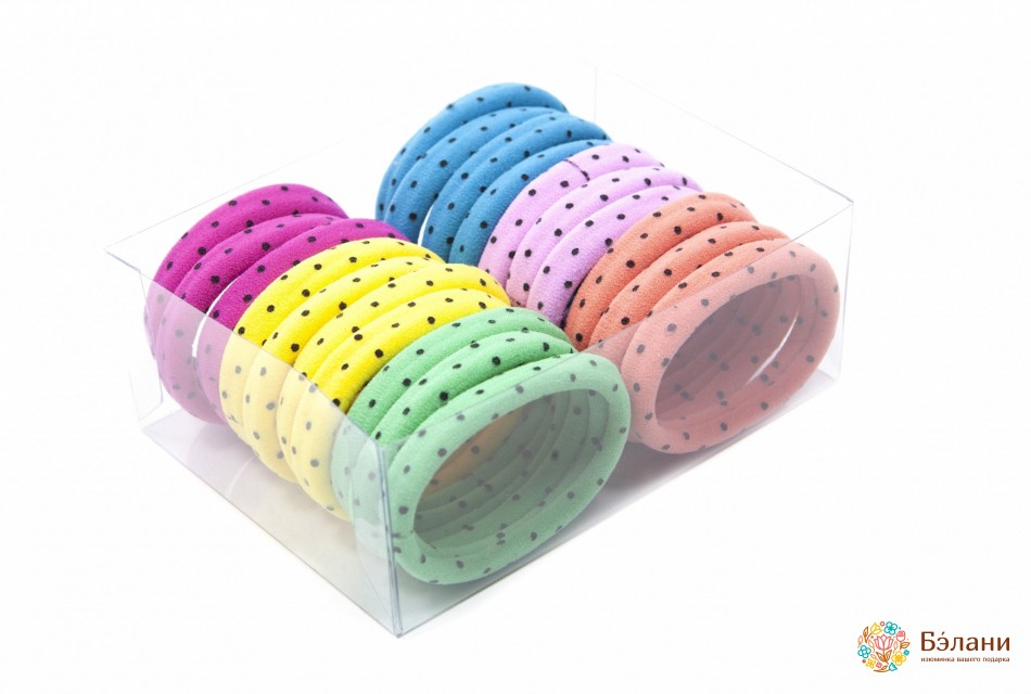 Гумка безшовна кольорова в точку L