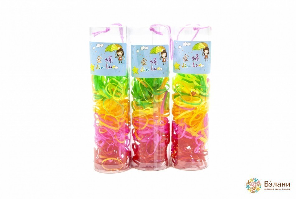 Гумка силіконова в тубусі яскрава