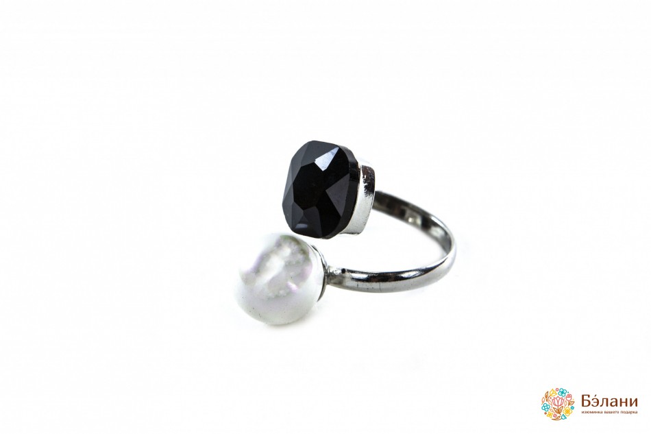 Кільце "Pearl and agate"