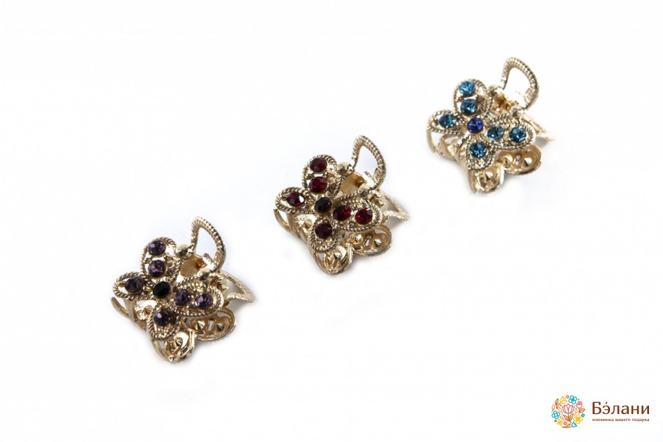 Крабик металевий "Elegant" #3