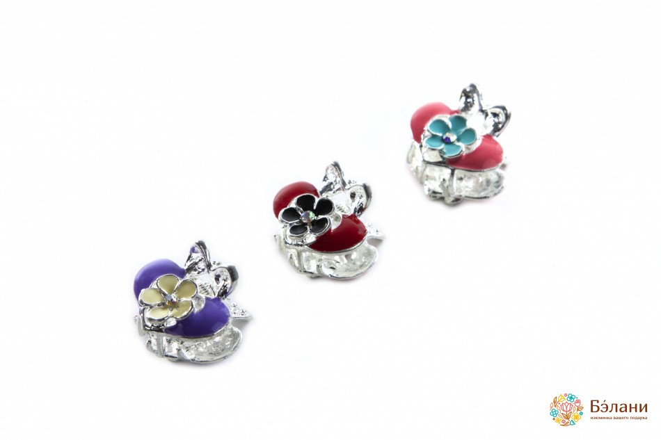 Крабик металевий "Blossom"