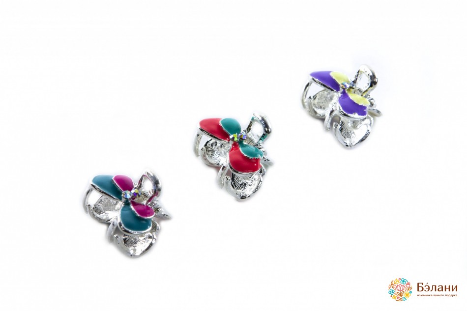 Крабик металевий "Bow" #2