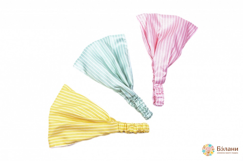 Пов'язка-бандану в смужку