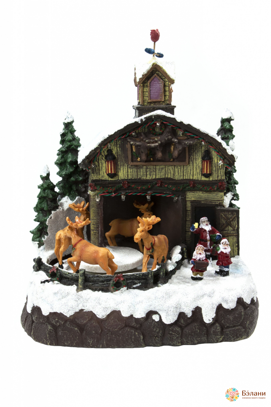 Новорічна музична інсталяція "Оленья ферма"