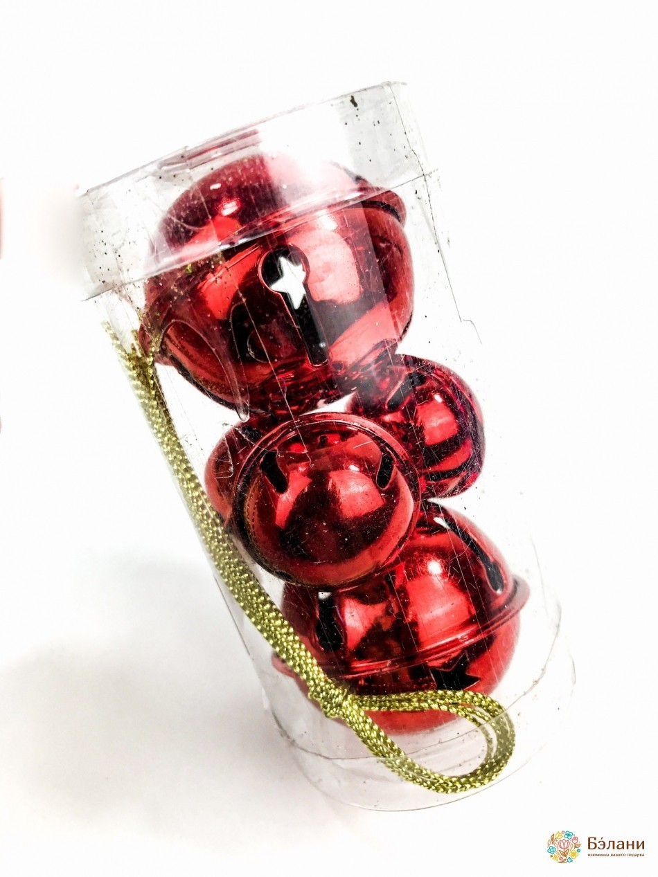 Ялинкова іграшка "Бубенці червоні"