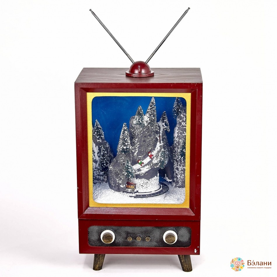 Новорічний декор "Телевізор" S