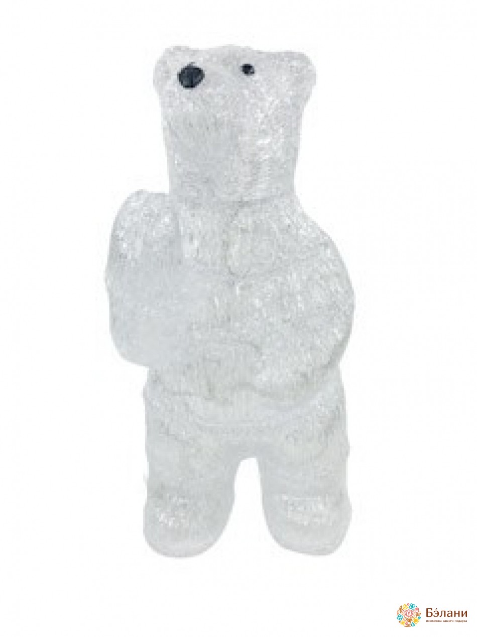 Декор, що світиться, "Білий ведмідь"