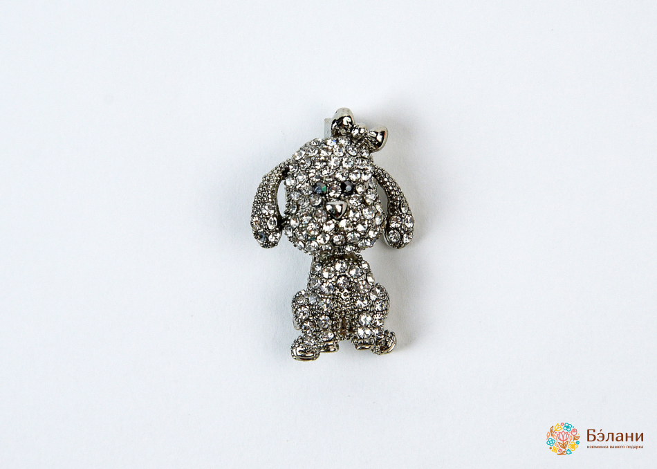 Брошь "Щенок"