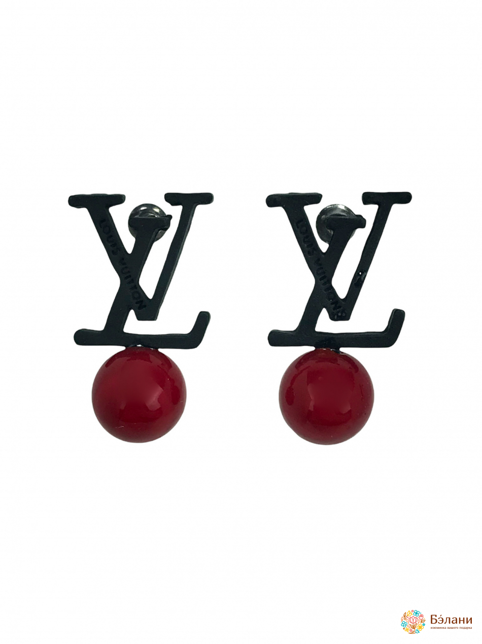 Сережки "Cherry" LV червоні