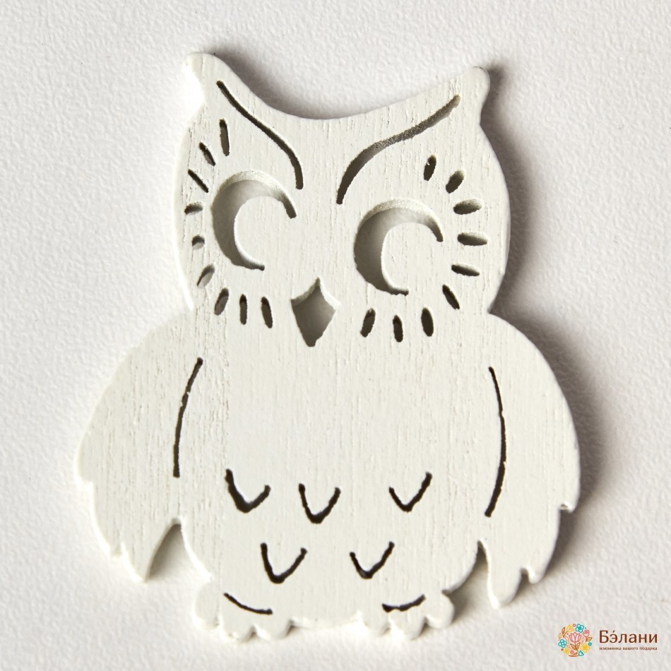Комплект дерев'яного орігамі "Совушки"