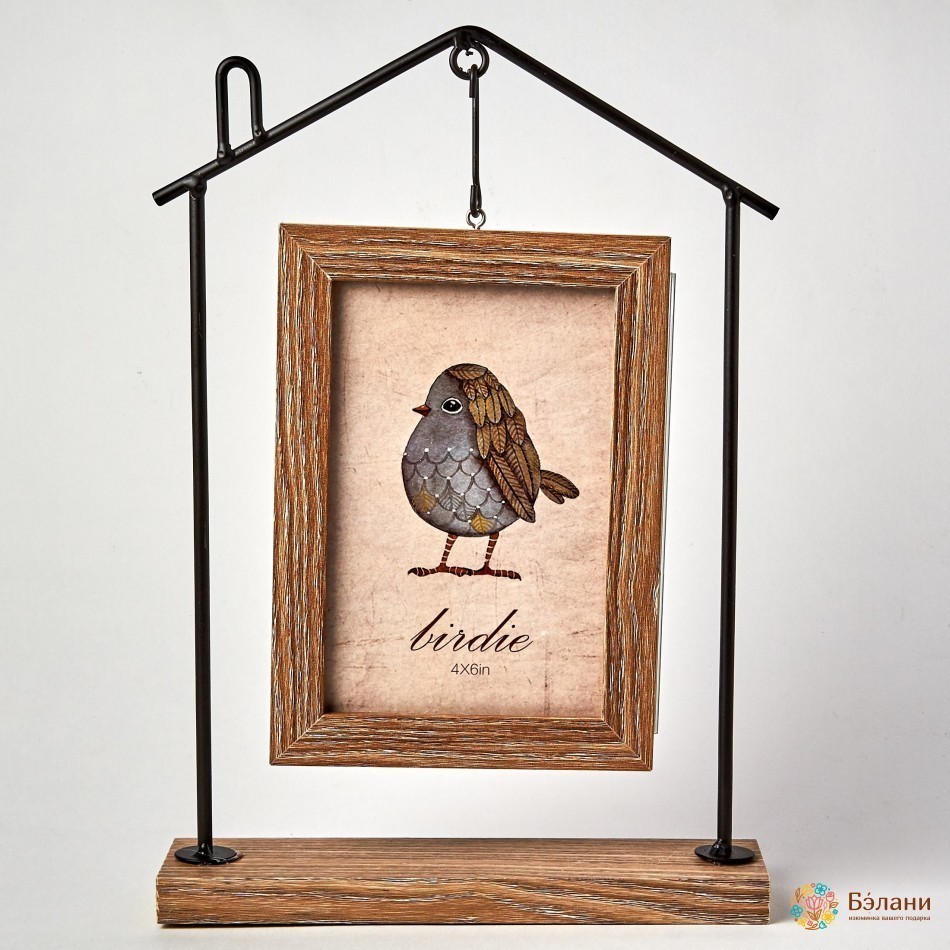 Фоторамка "Home" светлое дерево