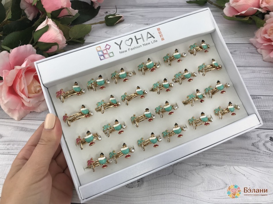 Кільце "Балі" в золоті