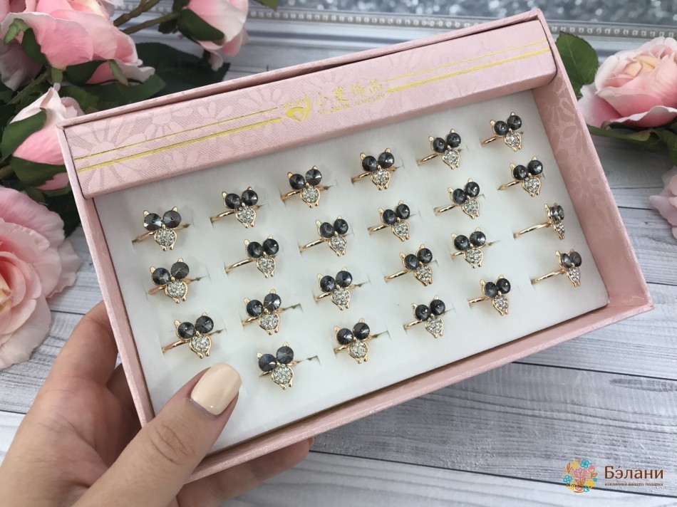 Кільце "Сова" в золоті