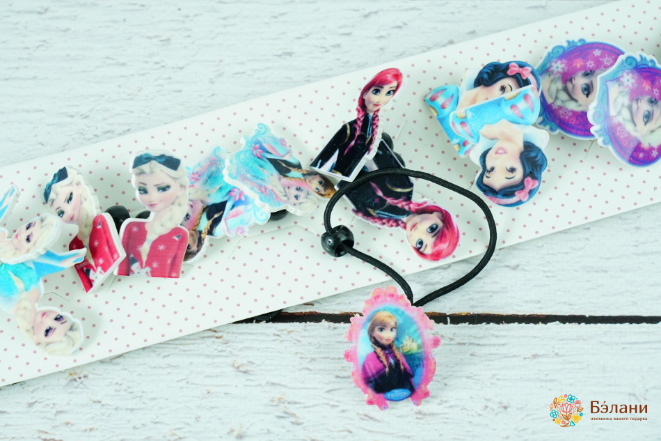 Резинка глянец "Принцессы"