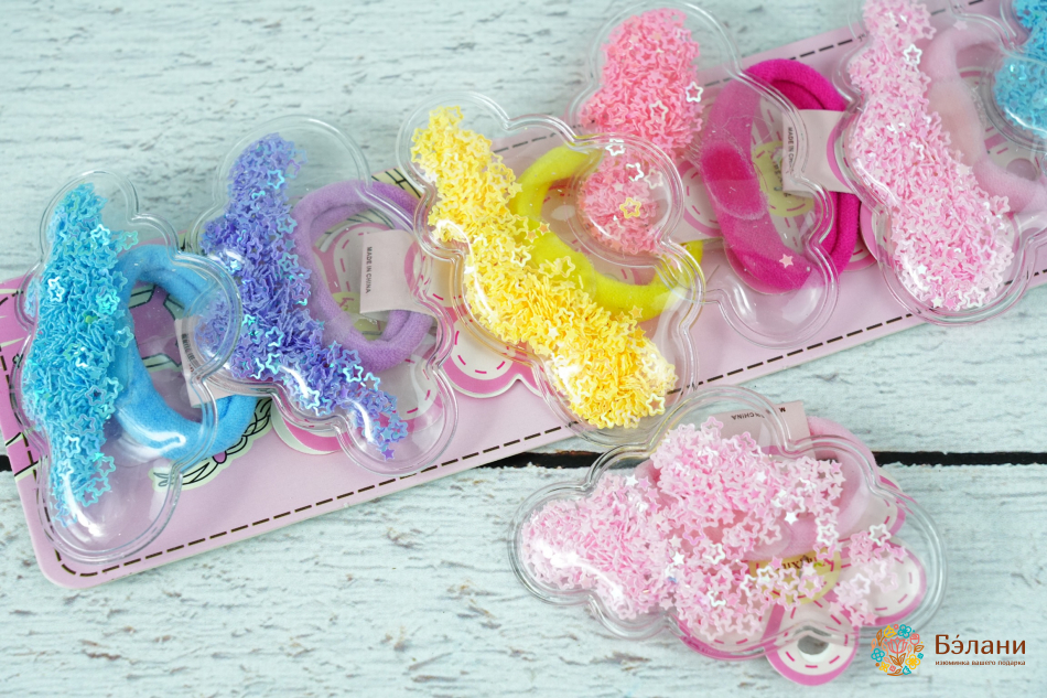 Резинка с наполнителем "Тучка"