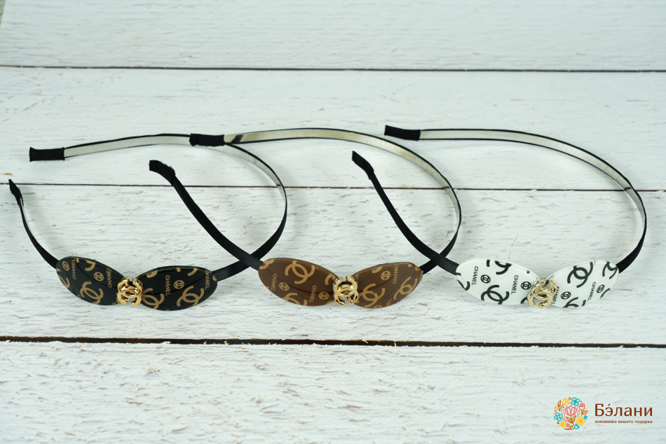 Обруч "Bow Chanel" вузький