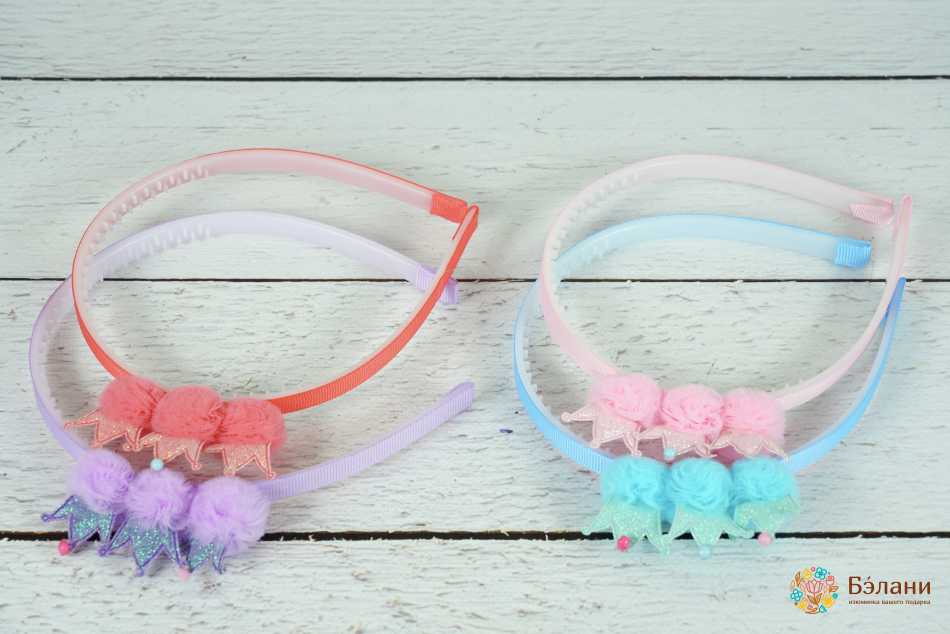 Обруч "Little Crowns" с фатином
