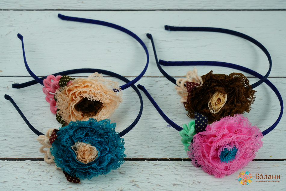 Обруч "Guipure flower"