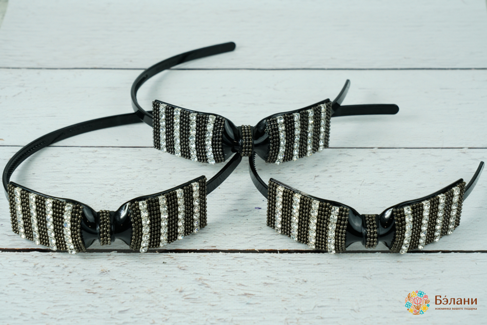 Обруч "Striped bow"