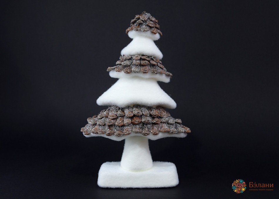 Декор "Ялинка з шишками"