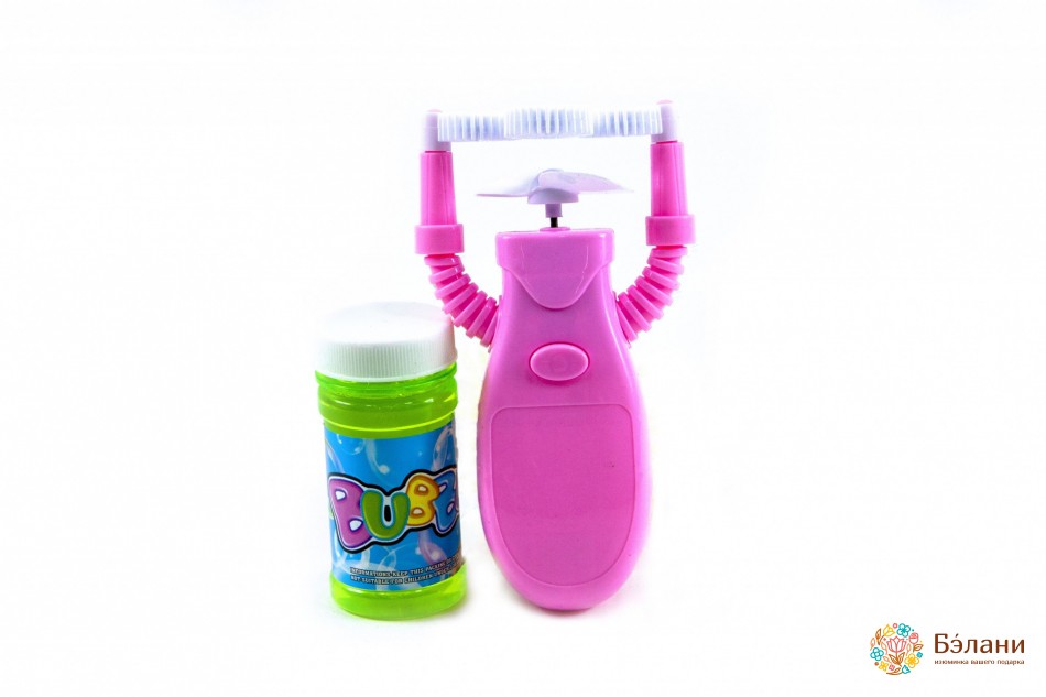 Пістолет для мильних бульбашок електричний