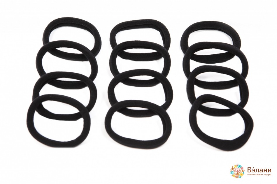 Гумка безшовна чорна L | 2