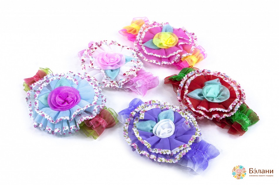 Дитяча пов'язка "Шифонова квітка" | 3