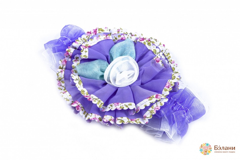 Дитяча пов'язка "Шифонова квітка" | 2