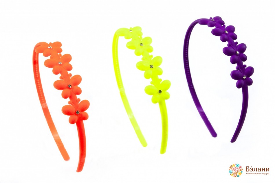 Обруч яскравий матовий "Butterflies" | 2