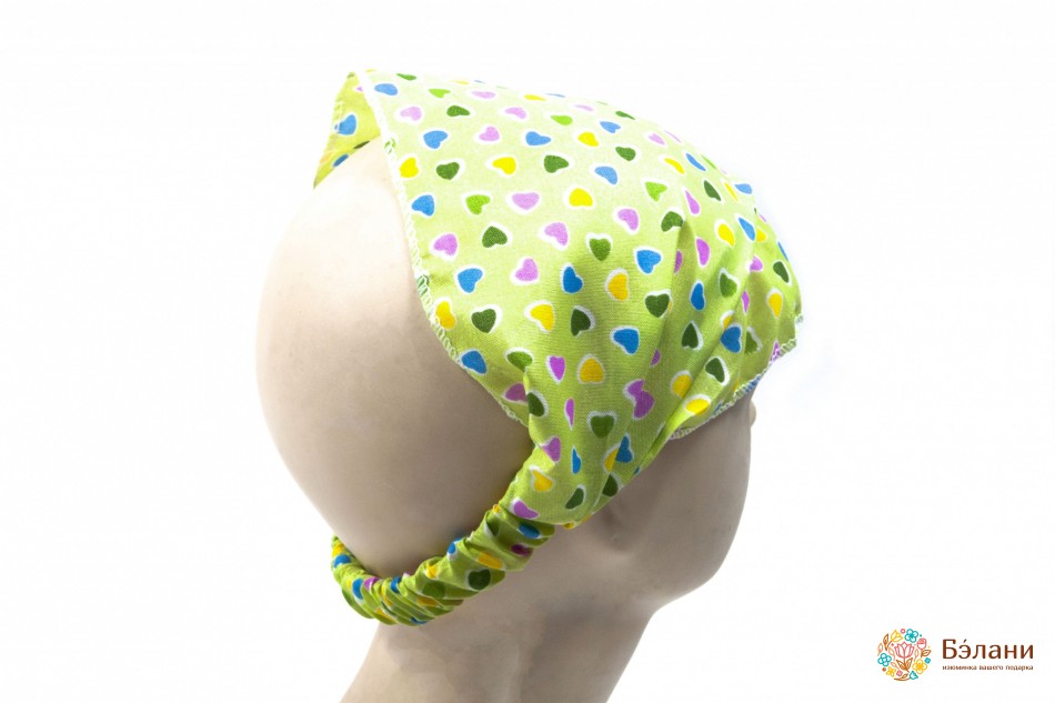 Пов'язка-бандан серце | 2