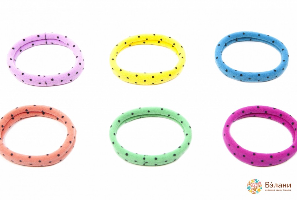 Гумка безшовна кольорова в точку L | 2