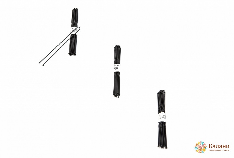 Шпилька L темно-коричнева | 2