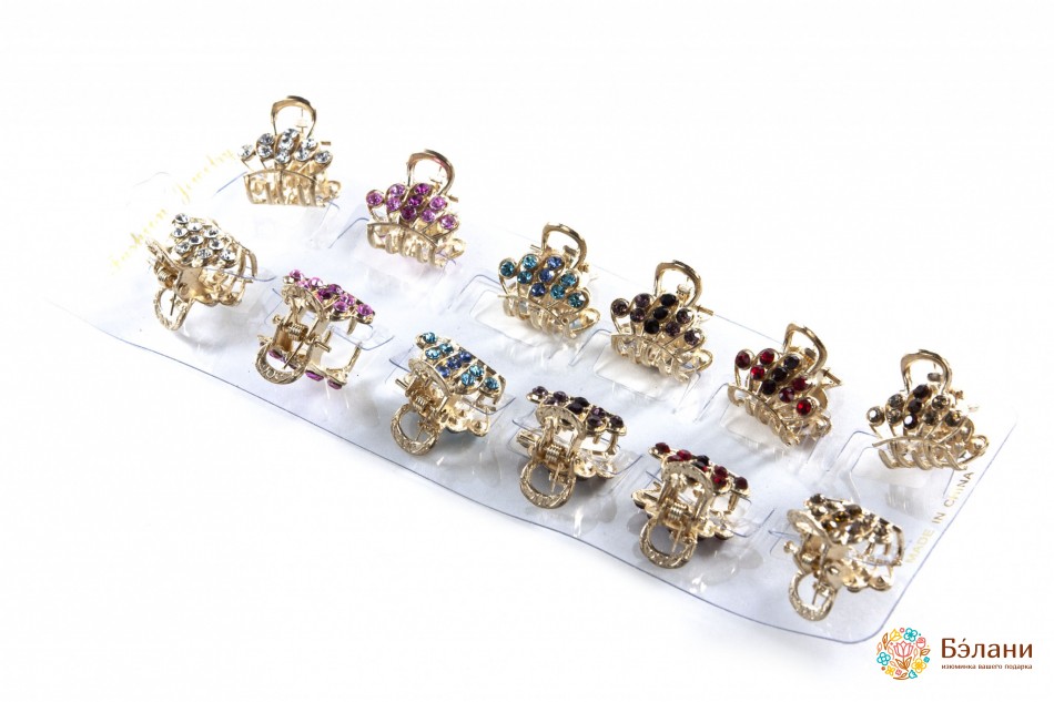 Крабик металевий "Elegant" #5 | 3