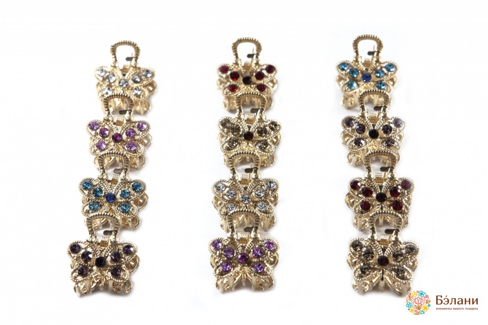 Крабик металевий "Elegant" #3 | 4