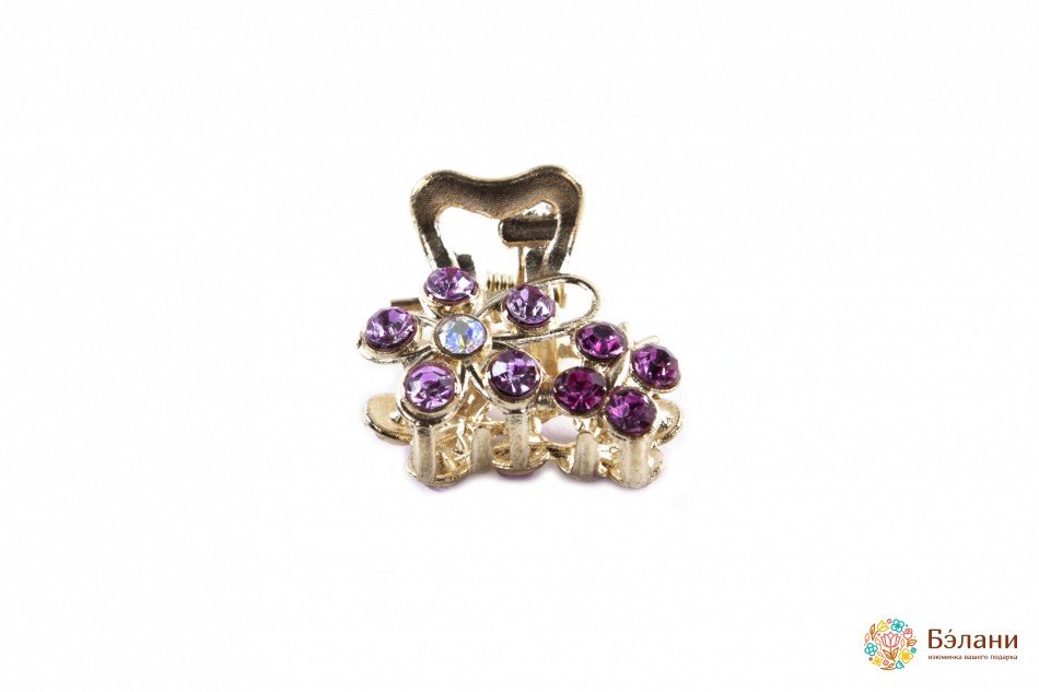 Крабик металевий "Elegant" #4 | 3