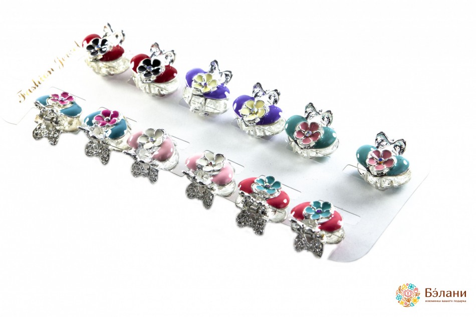 Крабик металевий "Blossom" | 4