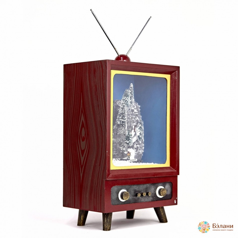 Новорічний декор "Телевізор" S | 3