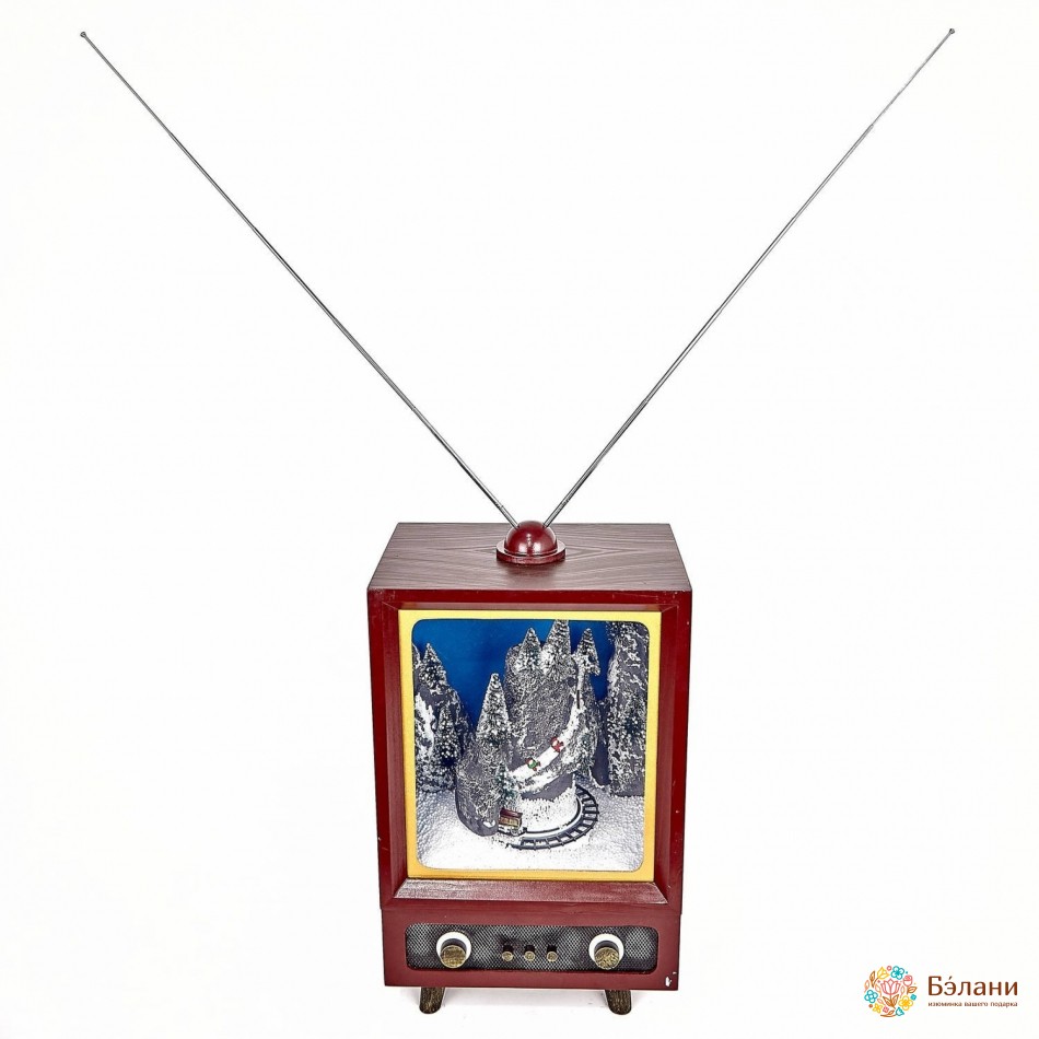 Новорічний декор "Телевізор" S | 2
