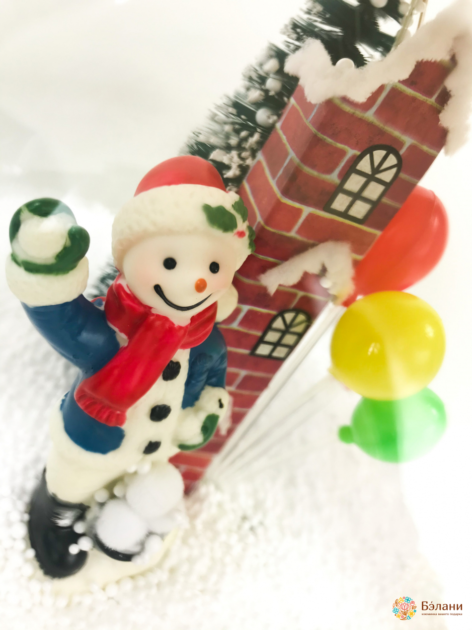 Декор плюшевый "Дед мороз" | 2