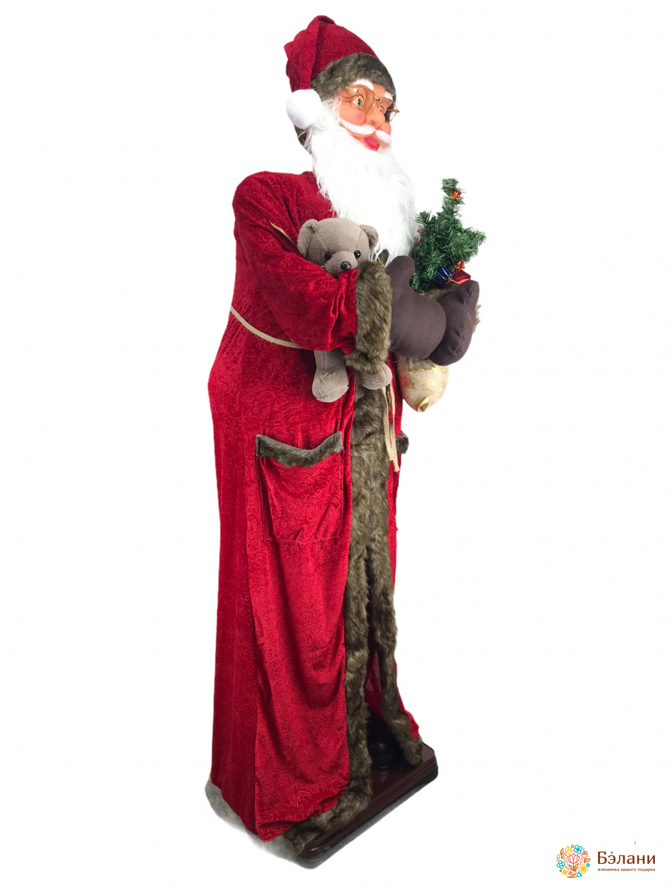 Ростова музична фігура «Дід Мороз із подарунками» | 3
